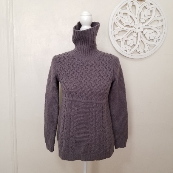 Boden size 4 turtle neck knitted wool sweater - Picture 6 of 8